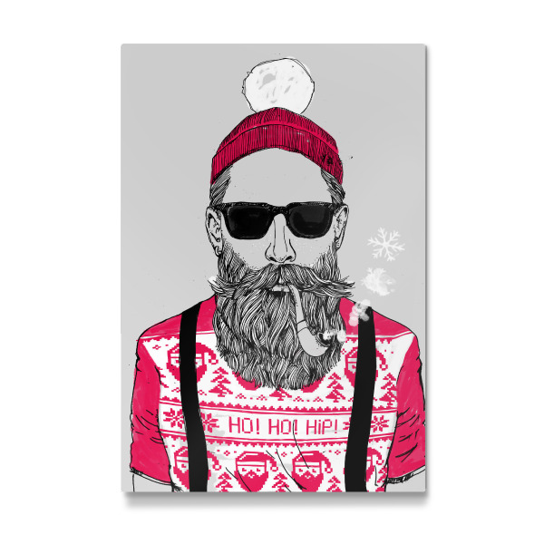 Galerie-Print "Ho! Ho! Hipster!" 30x20 cm artboxONE