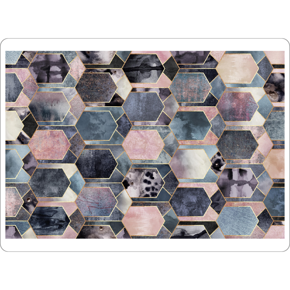 Tischset "Art Deco Dream" artboxONE - Abstrakt,Geometrie - Graphic,Design,Art deco,Pattern,Abstract,Geometry,Geometric,Skandinavisch,Scandinavian