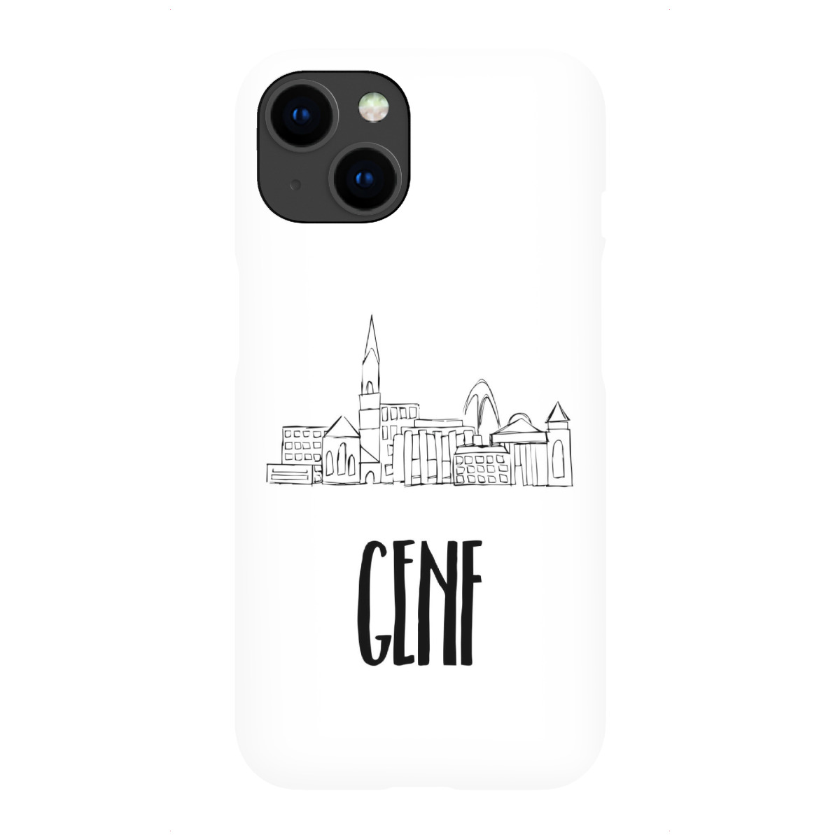 iPhone "Genf 13" Premium-Case Handyhülle artboxONE