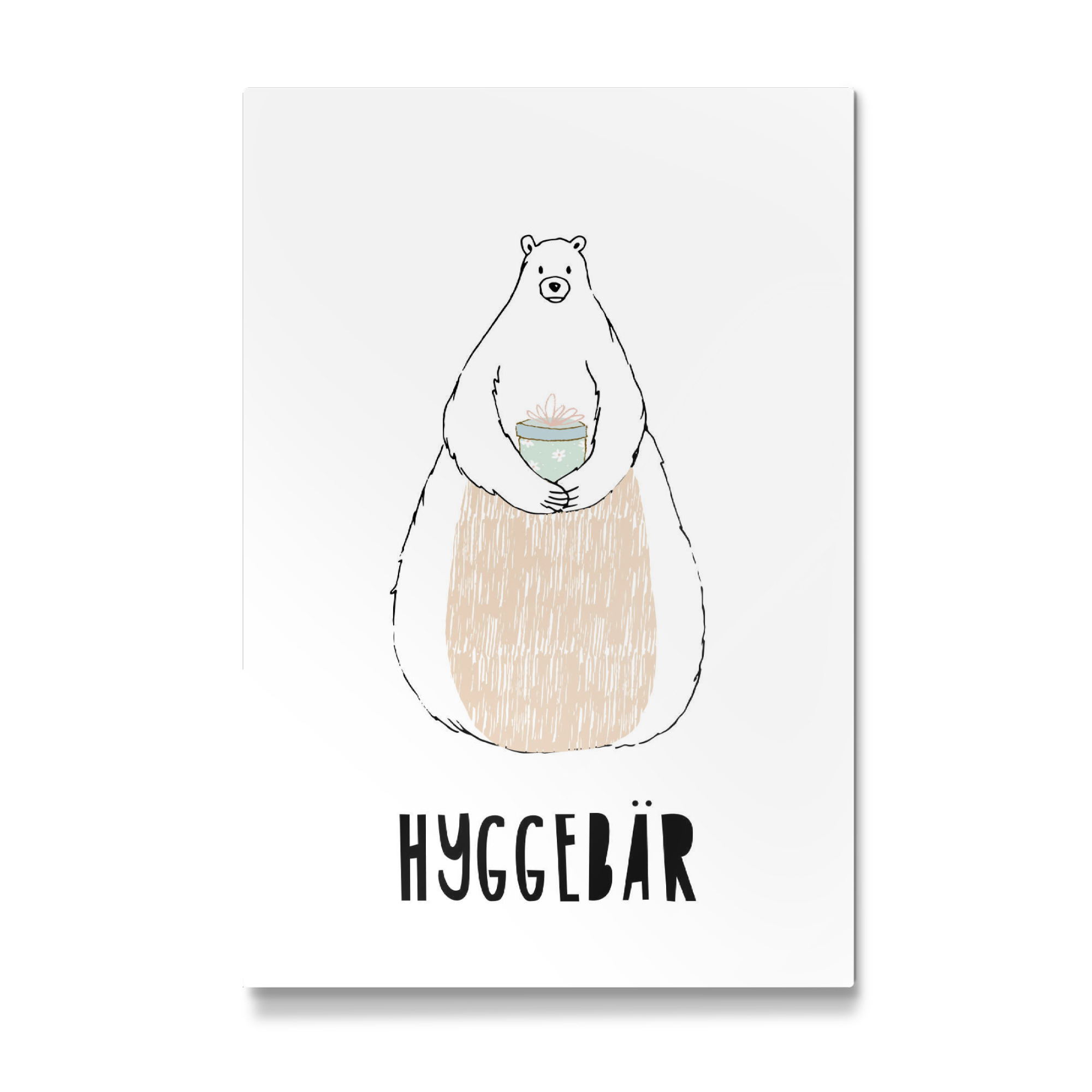 Galerie-Print "Hyggebär" 30x20 cm artboxONE