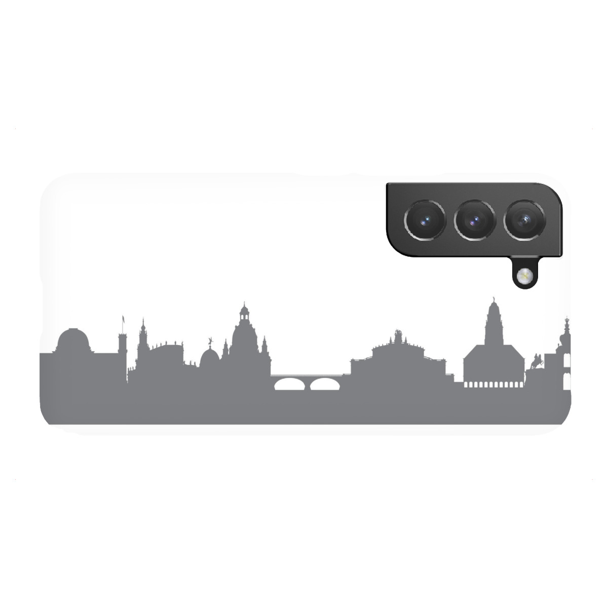 Samsung Galaxy "DRESDEN 02 Dunkelgraue Skyline" Premium-Case Handyhülle artboxONE