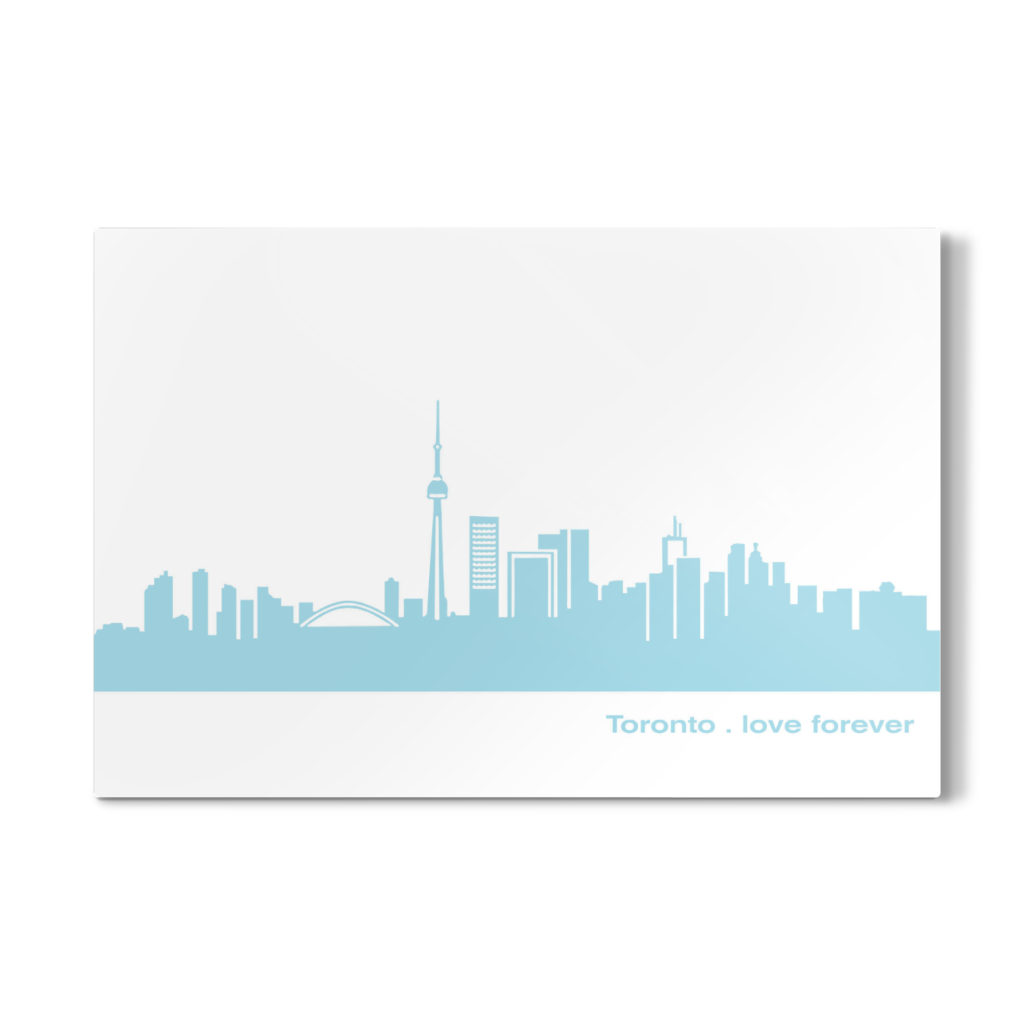 Galerie-Print "TORONTO 08 Pastel-Blue Print" 75x50 cm artboxONE