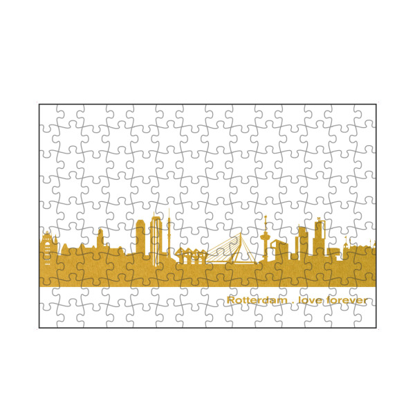 artboxONE Puzzle "ROTTERDAM GOLD Druck" artboxONE - Städte,Reise,Städte / Weitere