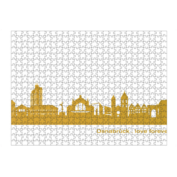 artboxONE Puzzle "OSNABRÜCK GOLD Druck" artboxONE - Städte,Reise,Städte / Weitere