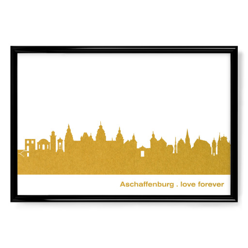 ASCHAFFENBURG GOLD Druck