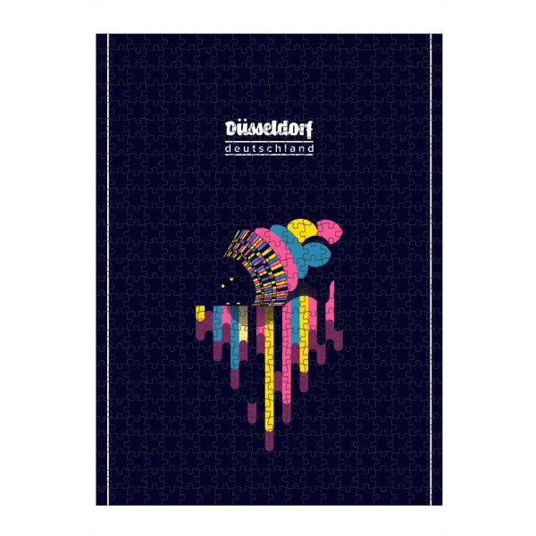artboxONE Puzzle "Dusseldorf - Germany" artboxONE - Städte,Typografie,Reise,Städte / Düsseldorf