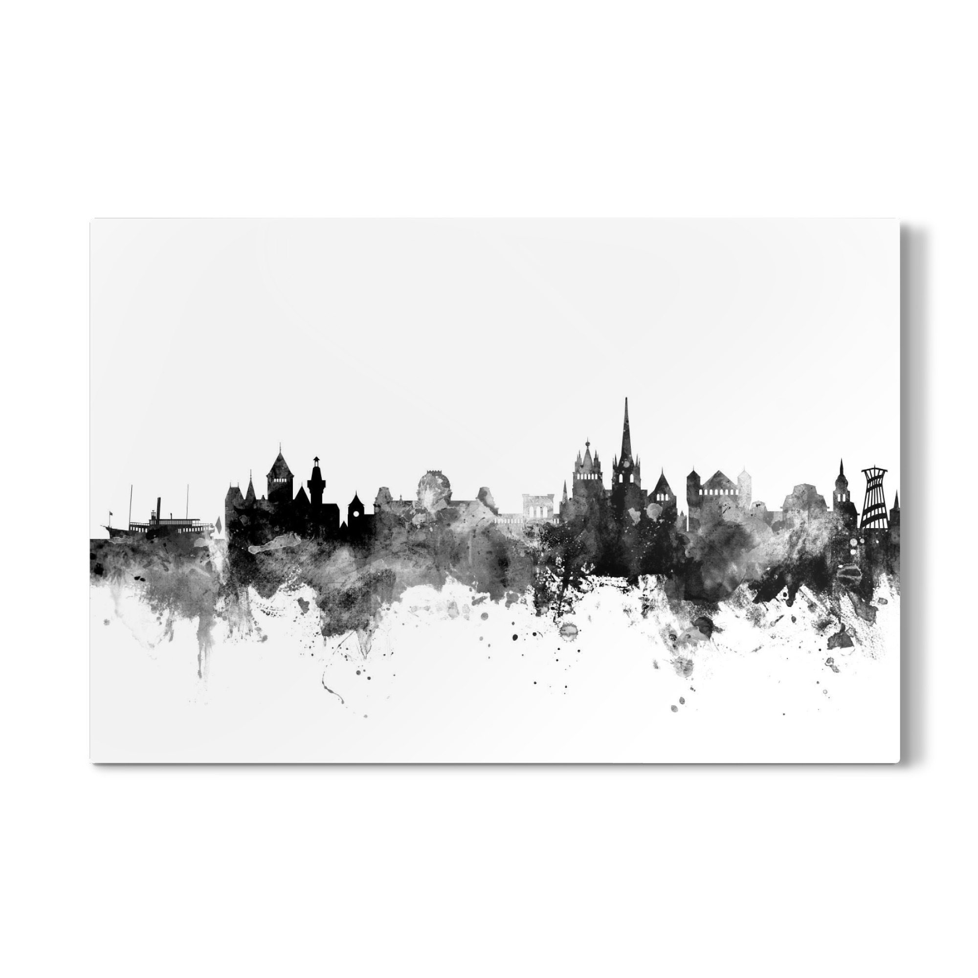 Galerie-Print "Lausanne Switzerland Skyline" 30x20 cm artboxONE