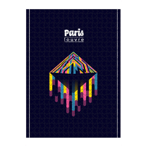 artboxONE Puzzle "Paris - Louvre" artboxONE - Städte,Reise,Städte / Paris