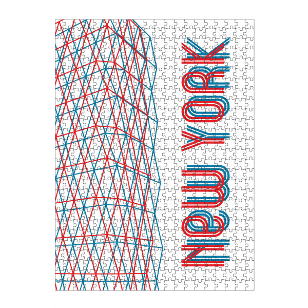 artboxONE Puzzle "New York City 9" artboxONE - Städte,Städte / New York,Typografie,Reise,Architektur,Geometrie