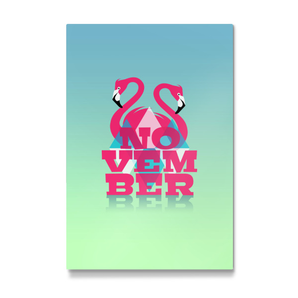 Galerie-Print "Bunte Welt der Tiere - November" 30x20 cm artboxONE