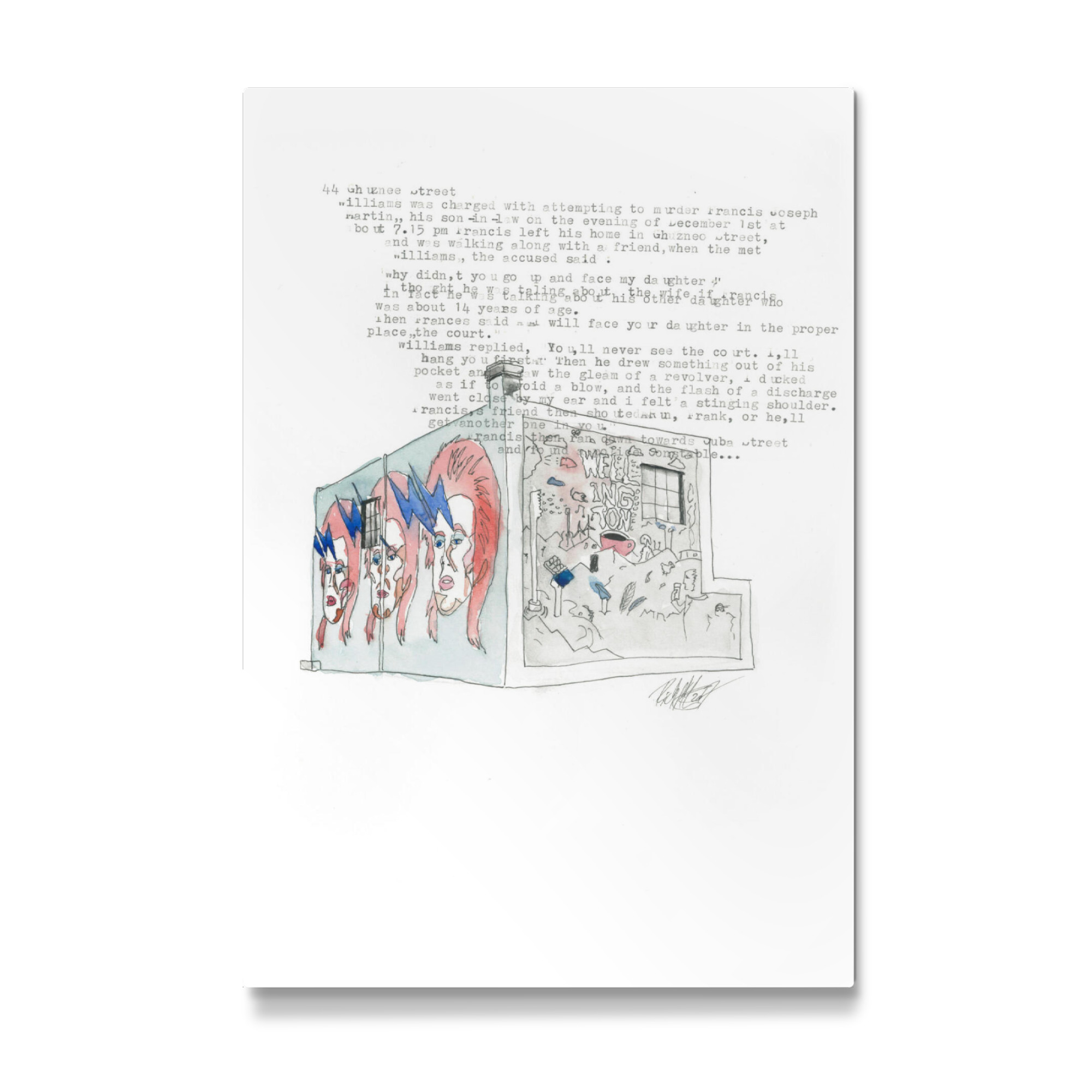 Galerie-Print "44 Ghuznee Street, Wellington" 30x20 cm artboxONE