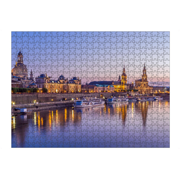 Puzzle Ravensburger "Skyline Dresden" artboxONE - Städte / Dresden