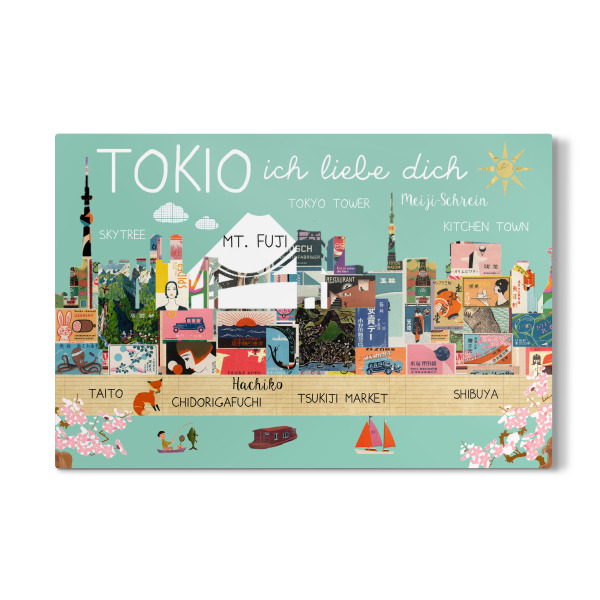 Galerie-Print "Tokio ich liebe dich" 30x20 cm artboxONE