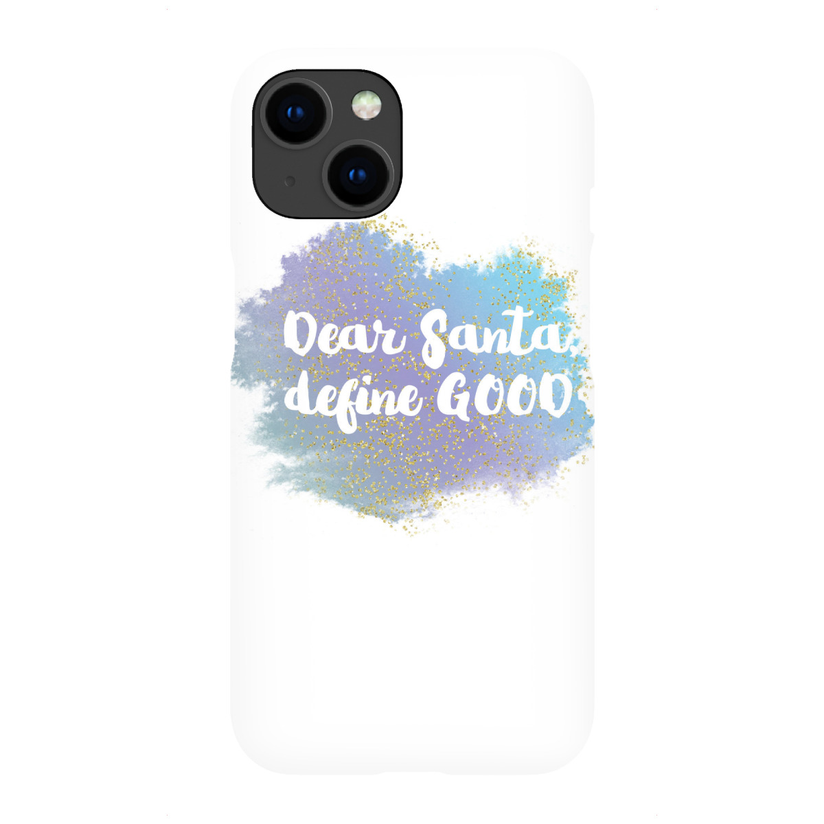 "Dear Santa define GOOD"für iPhone - Premium-Case Handyhülle artboxONE