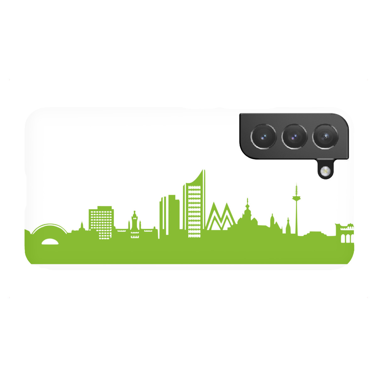 Samsung Galaxy "LEIPZIG 01 Print Grün" Premium-Case Handyhülle artboxONE