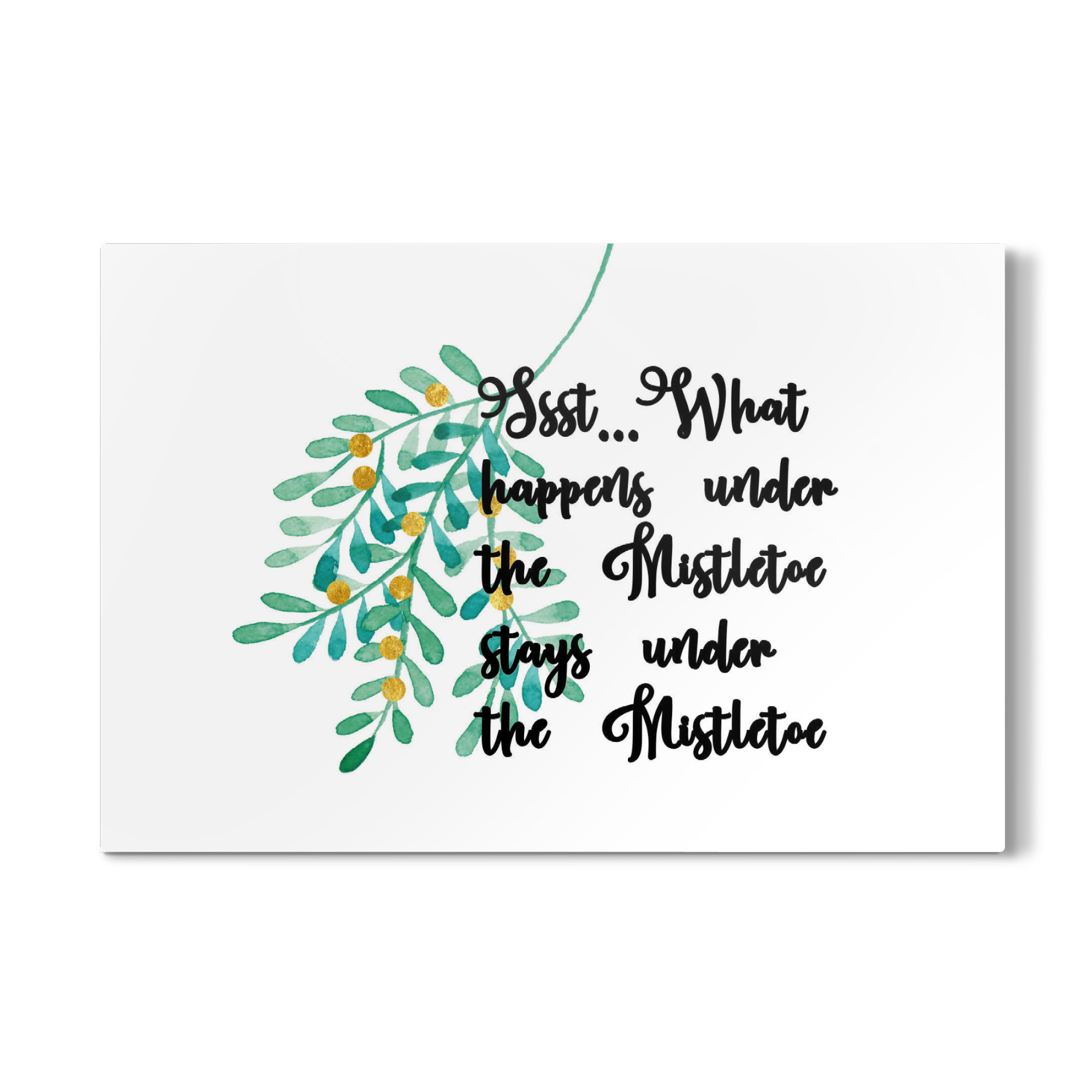 Galerie-Print "Under the Mistletoe 2" 30x20 cm artboxONE
