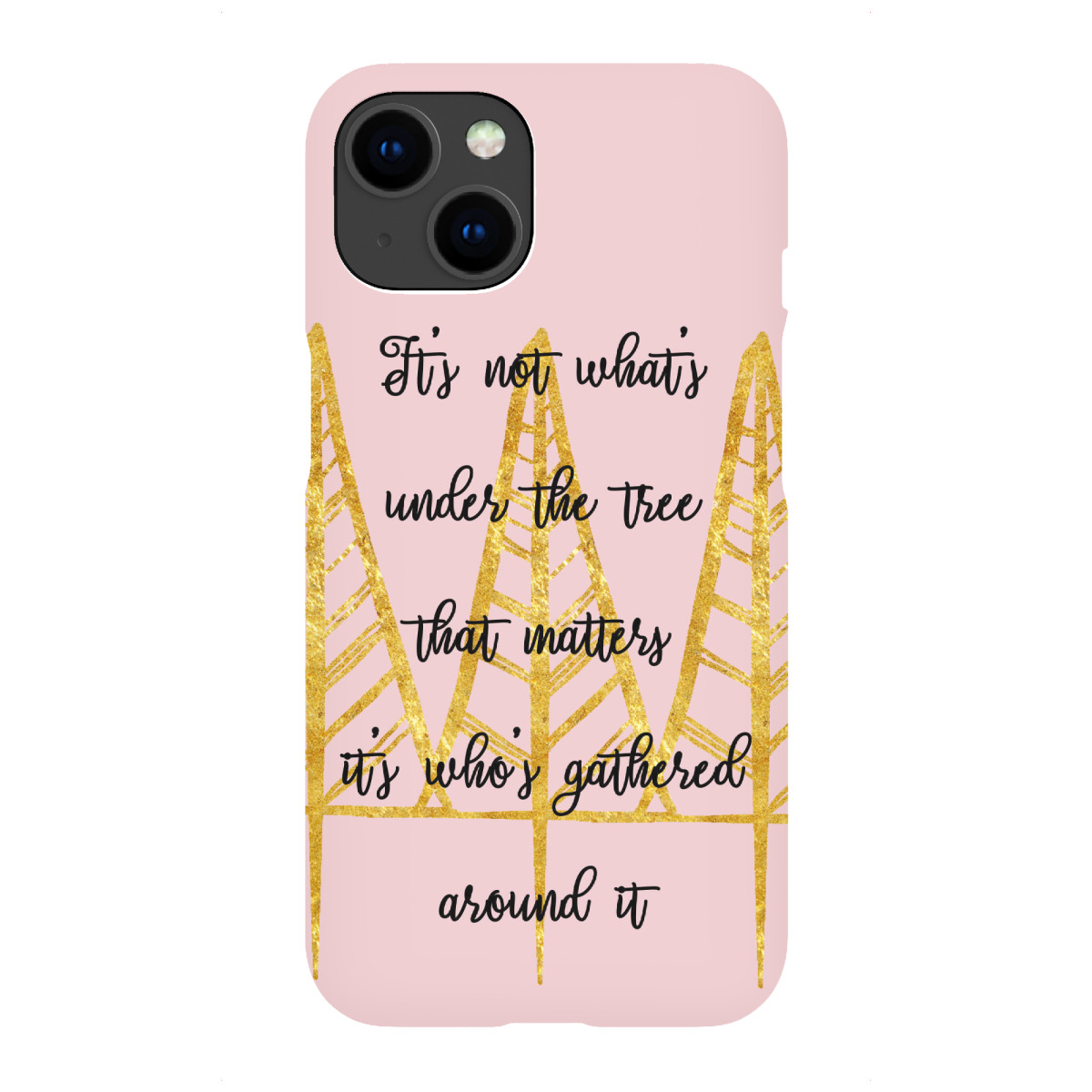 "It’s not what’s under"für iPhone - Premium-Case Handyhülle artboxONE
