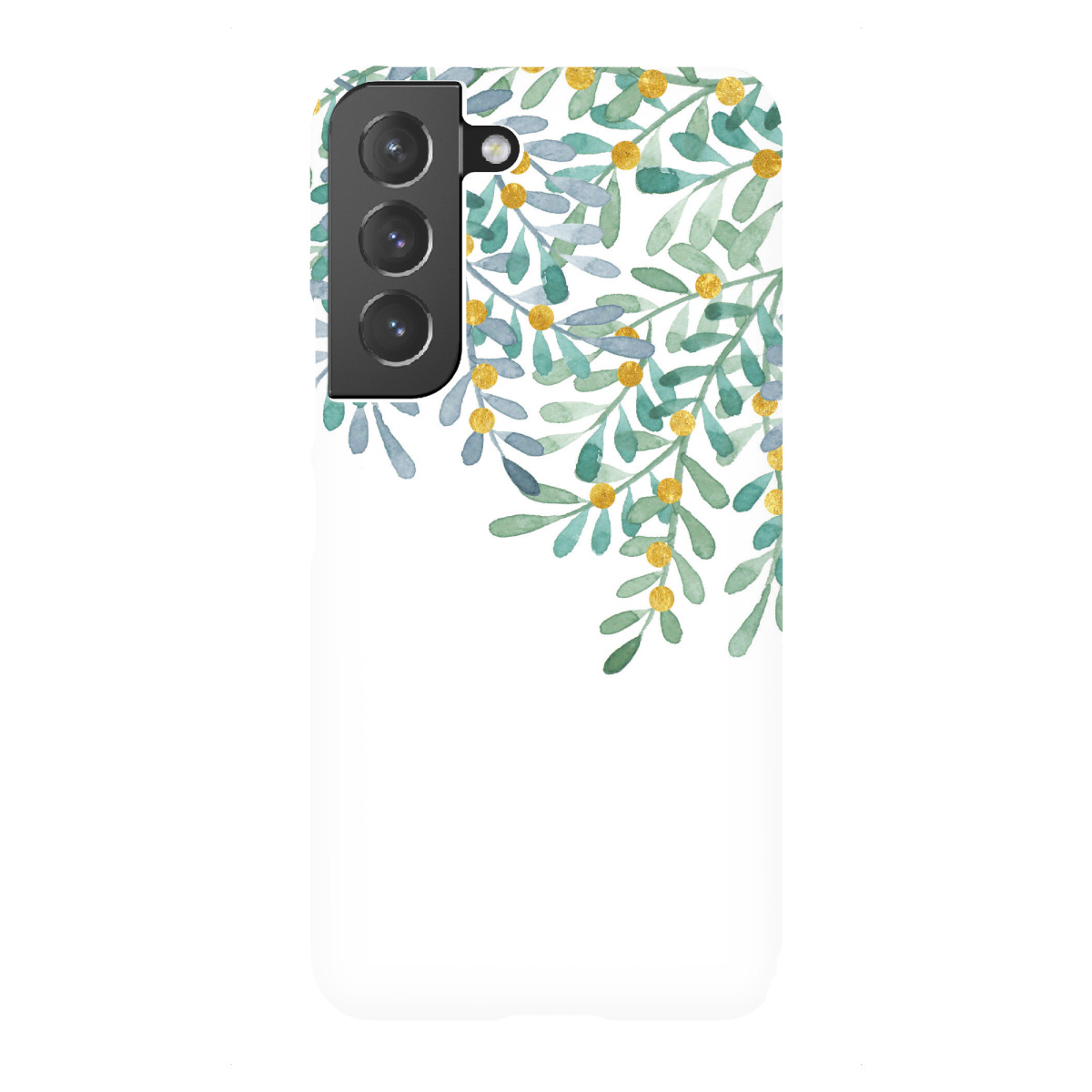 Samsung Galaxy "Mistletoe watercolor n.1" Premium-Case Handyhülle artboxONE
