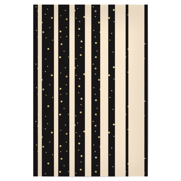 Poster 30x20 cm "Let it golden snow" artboxONE - Abstrakt,Geometrie