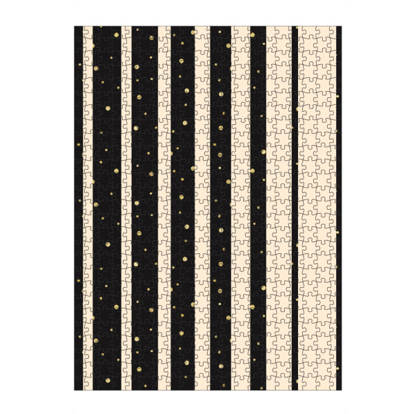 artboxONE Puzzle "Let it golden snow" artboxONE - Abstrakt,Geometrie