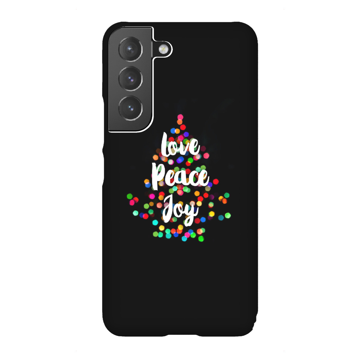 "Love Peace & Joy"für Samsung Galaxy - Premium-Case Handyhülle artboxONE