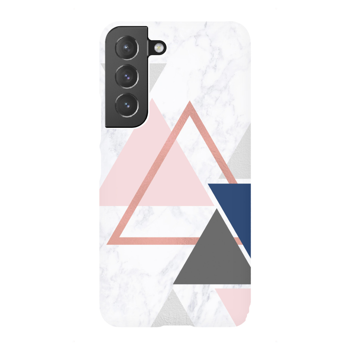 Samsung Galaxy "Rose Gold Geometric Marble" Premium-Case Handyhülle artboxONE