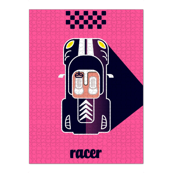 Puzzle Ravensburger "Racer 01" artboxONE - Typografie,Reise,Sport / Motorsport,Geometrie,Automobile,Sport
