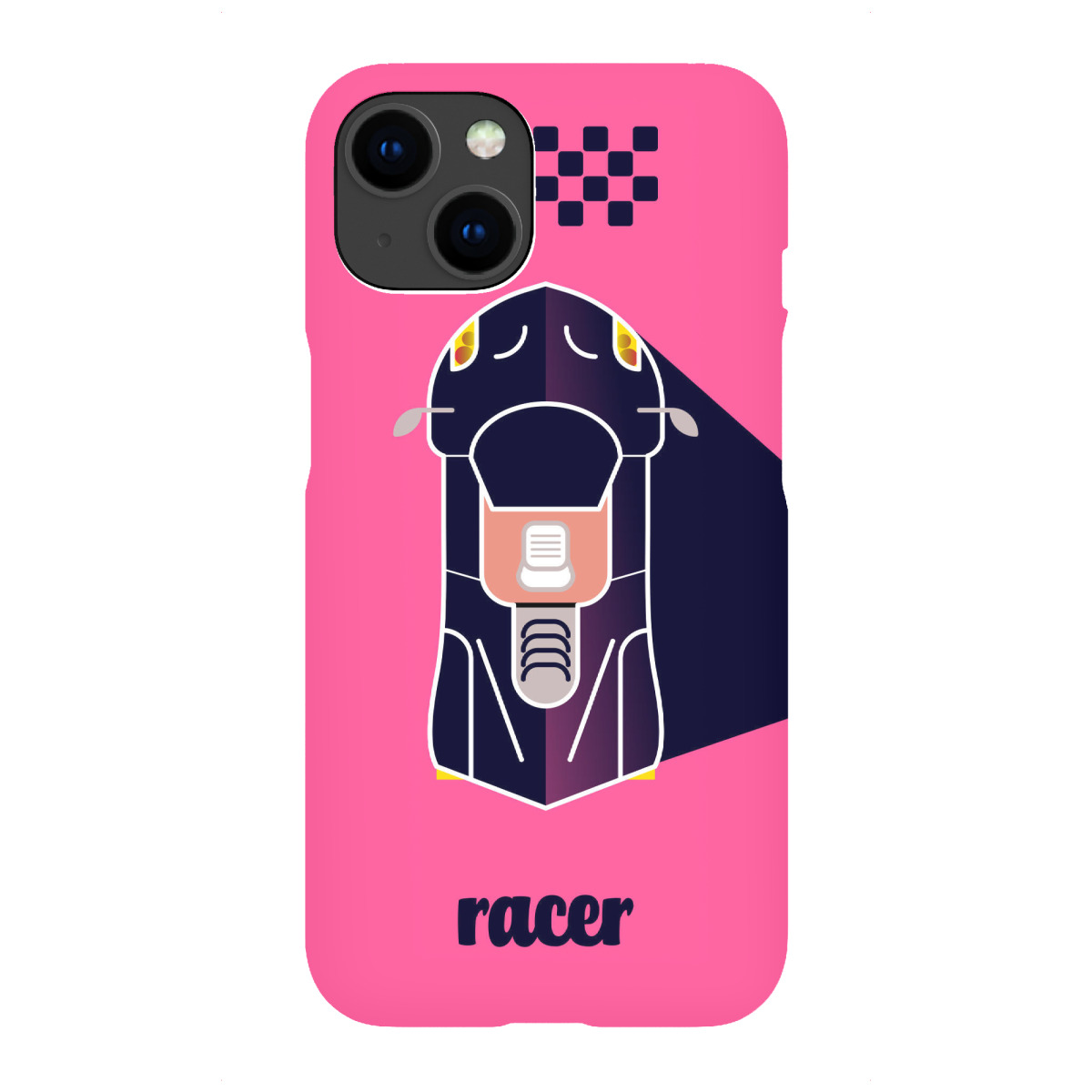 "Racer 10 (black)"für iPhone - Premium-Case Handyhülle artboxONE