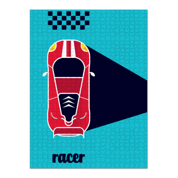 Puzzle Ravensburger "Racer 12" artboxONE - Typografie,Reise,Sport / Motorsport,Geometrie,Automobile,Sport