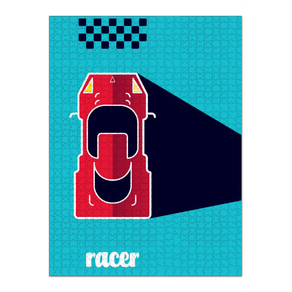 Puzzle Ravensburger "Racer 05" artboxONE - Typografie,Sport / Motorsport,Geometrie,Automobile,Sport