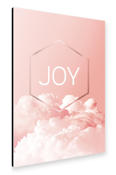 Alu-Dibond "Joy" 30x20 cm artboxONE