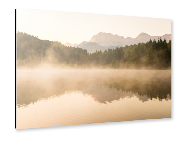 Alu-Dibond "Karwendelmorgen" 30x20 cm artboxONE