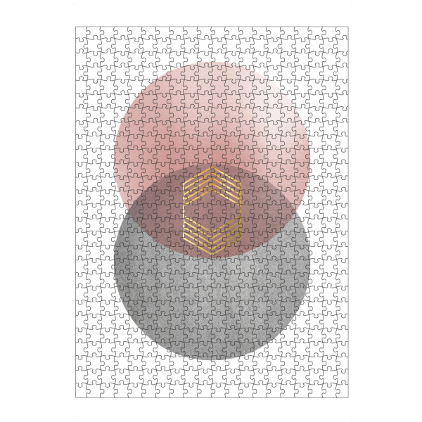 Puzzle Ravensburger "Art Deco No. 3" artboxONE - Abstrakt,Geometrie