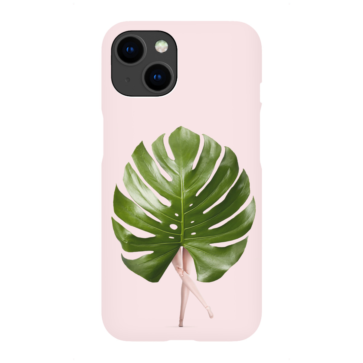 iPhone "MONSTERA LADY" Premium-Case Handyhülle artboxONE