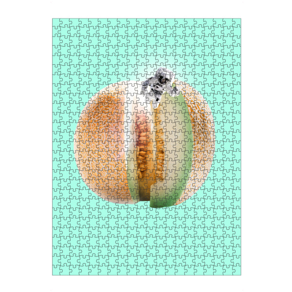 Puzzle Ravensburger "HONEYMOON MELON" artboxONE - Essen & Trinken,Abstrakt,Fiktion,Essen & Trinken / Obst & Gemüse,Galaxy