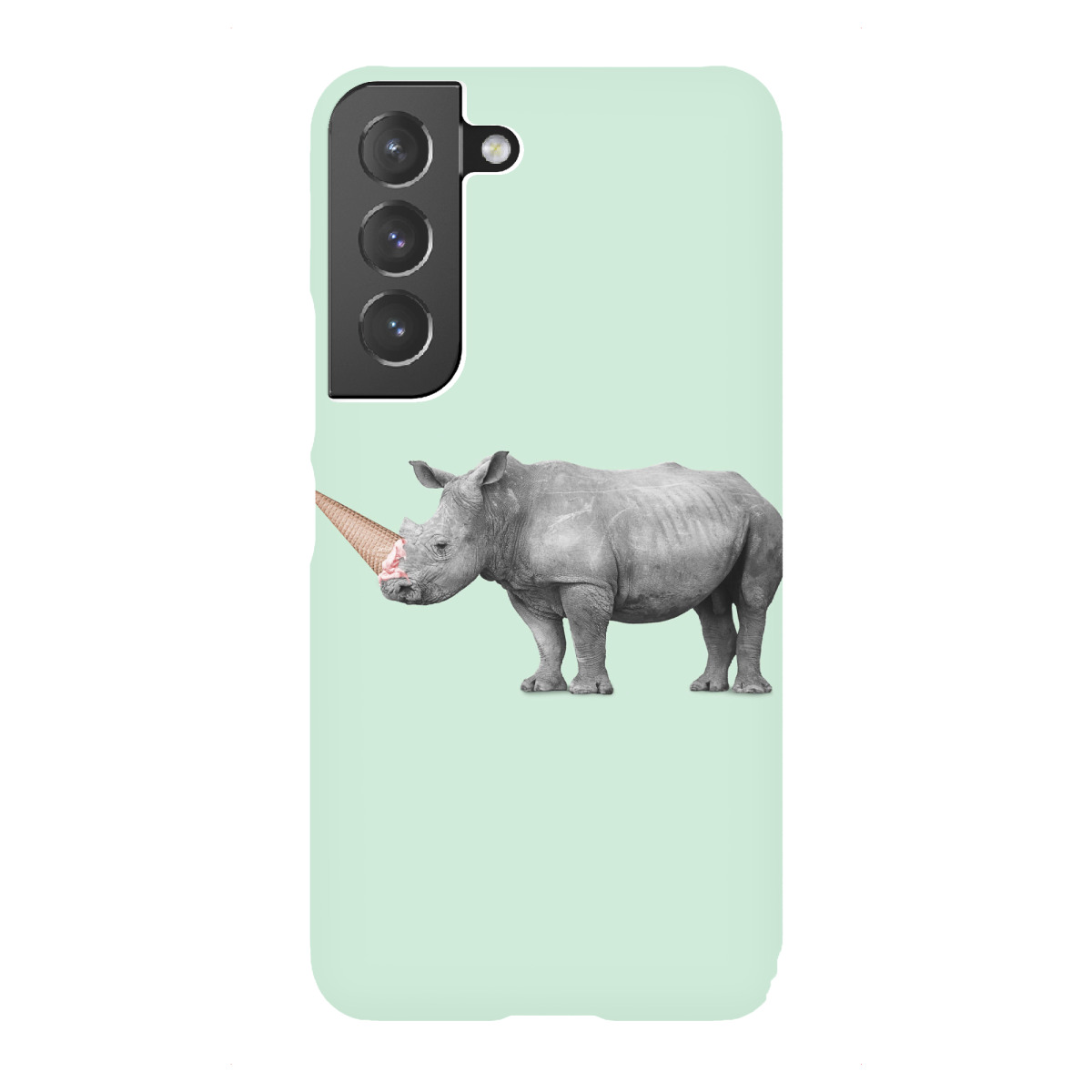 Samsung Galaxy "ICE CREAM RINO" Premium-Case Handyhülle artboxONE