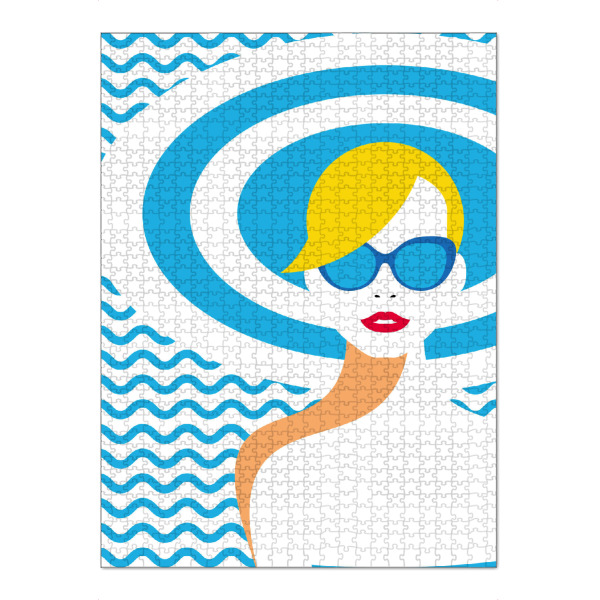 Puzzle Ravensburger "Resort Style" artboxONE - Reise,Reise / Strand und Meer,Fashion