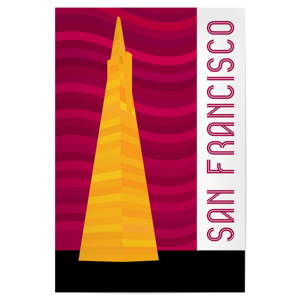 Poster "San Francisco 01" artboxONE - Städte,Reise,Architektur,Städte / San Francisco
