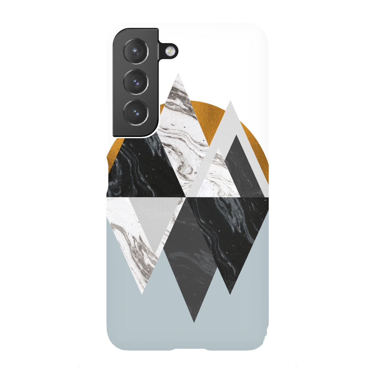 "Geometric Mountain Landscape 2"für Samsung Galaxy - Premium-Case Handyhülle artboxONE