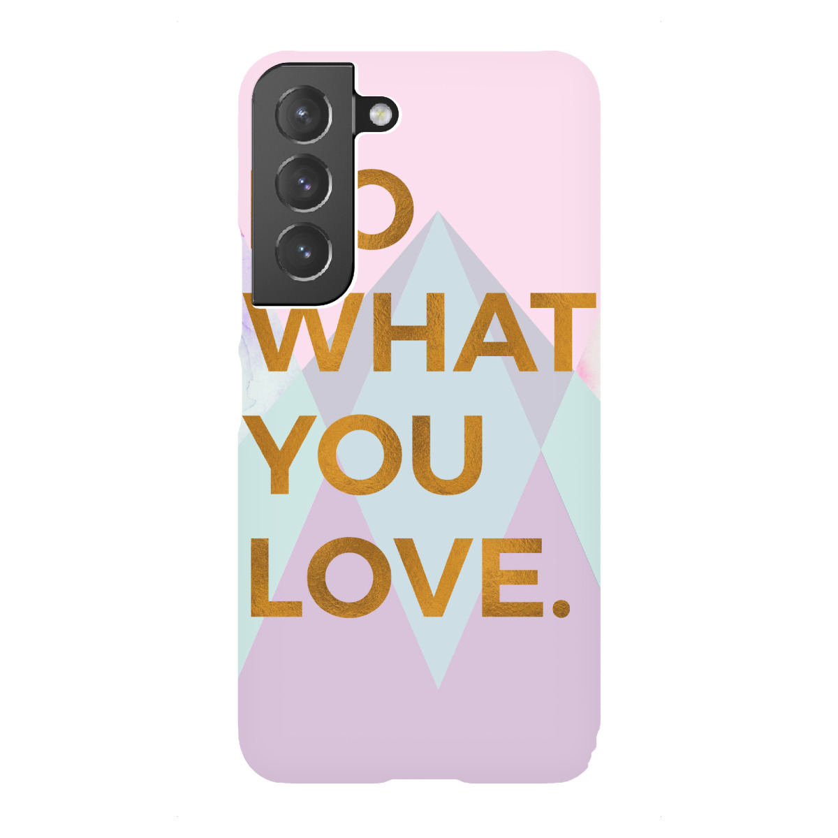 Samsung Galaxy "Do What You Love Quote" Premium-Case Handyhülle artboxONE