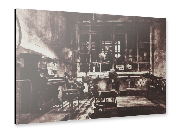 Alu-Dibond "Lost Place" 30x20 cm artboxONE