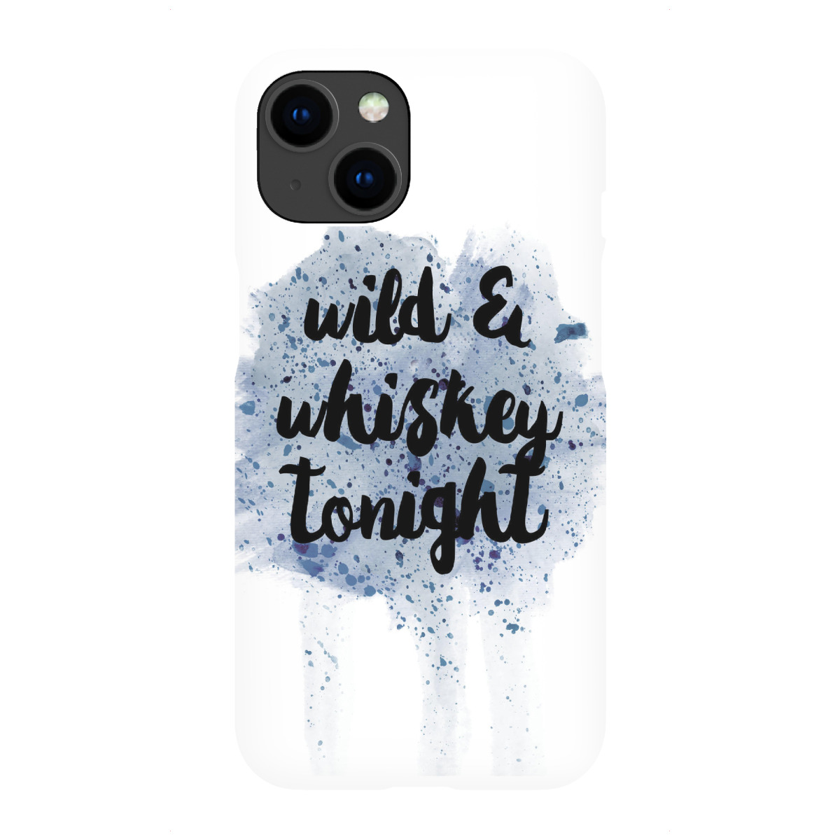 "Wild & Whiskey Tonight"für iPhone - Premium-Case Handyhülle artboxONE