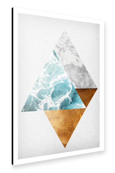 Alu-Dibond "Copper 01" 30x20 cm artboxONE