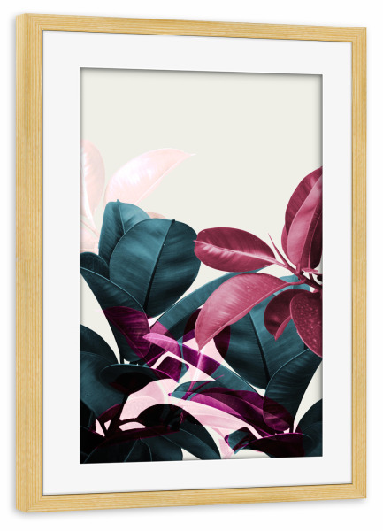 Poster mit Rahmen kiefer "Exposure 01" artboxONE - Natur,Floral