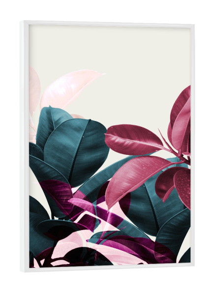 Poster mit weißem Rahmen "Exposure 01" artboxONE - Natur,Floral