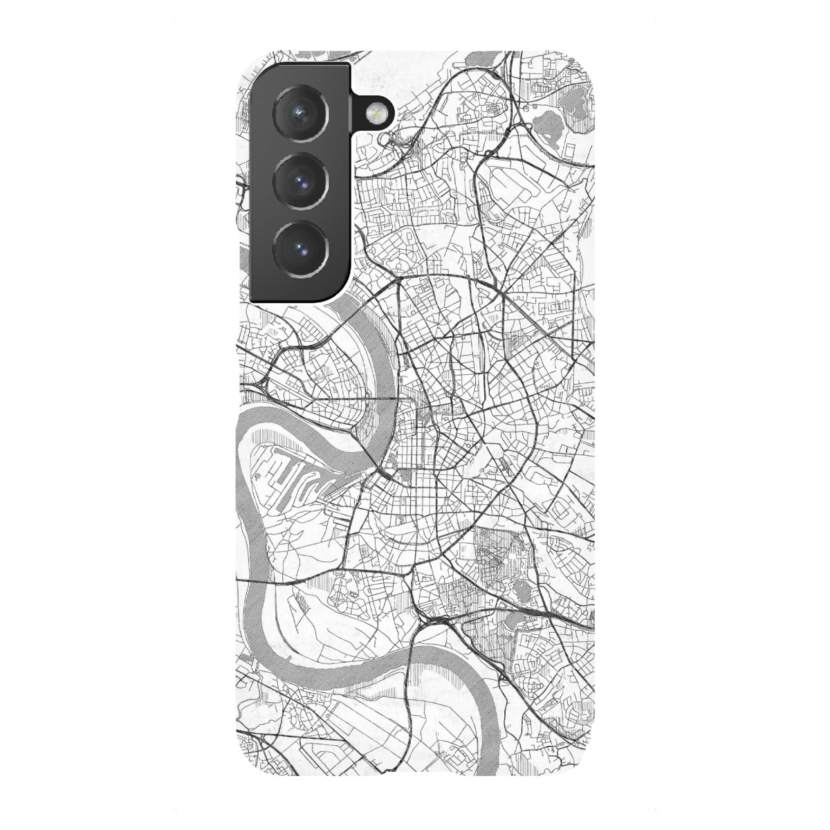"Dusseldorf, Deutschland Line"für Samsung Galaxy - Premium-Case Handyhülle artboxONE