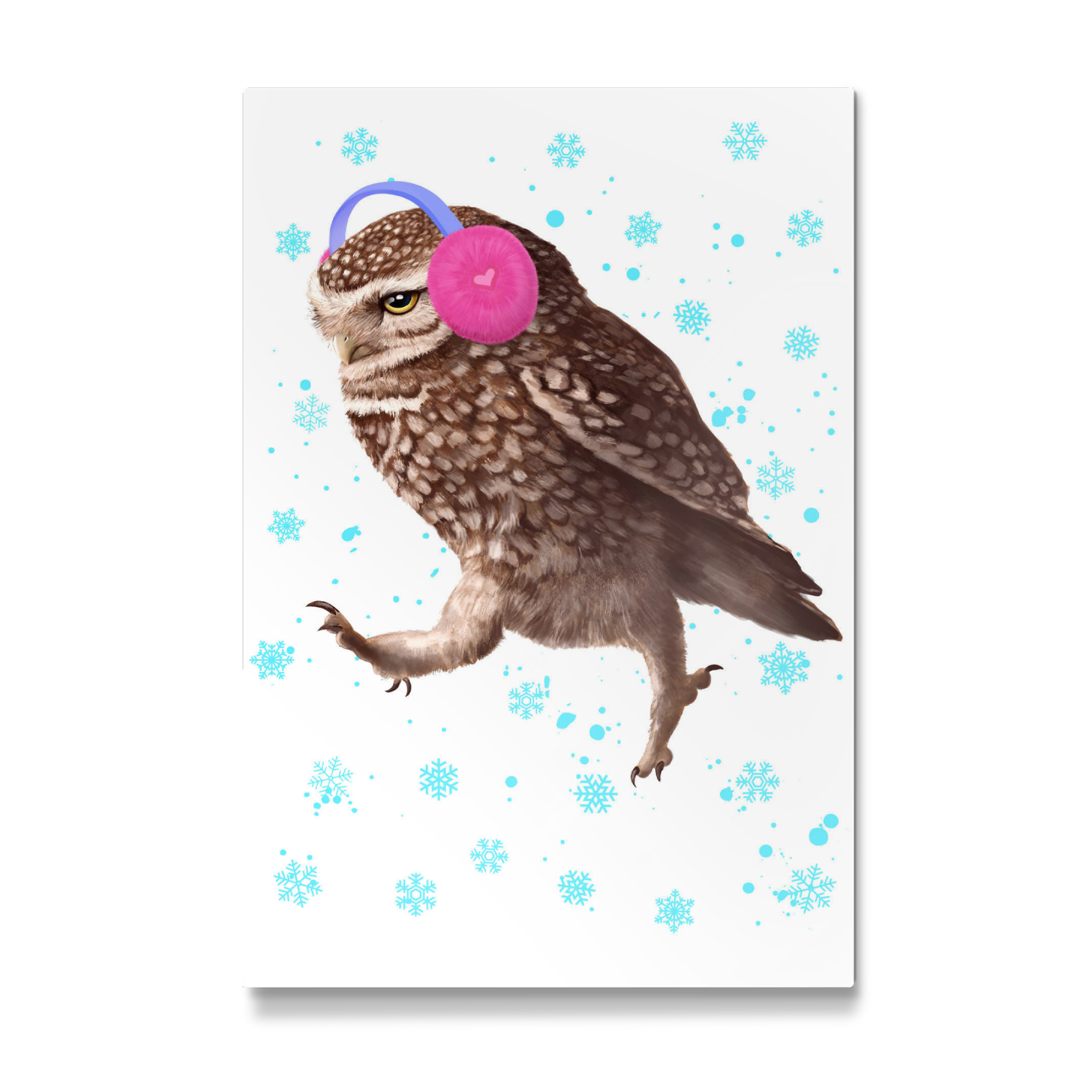Galerie-Print "Winter owl 2" 30x20 cm artboxONE