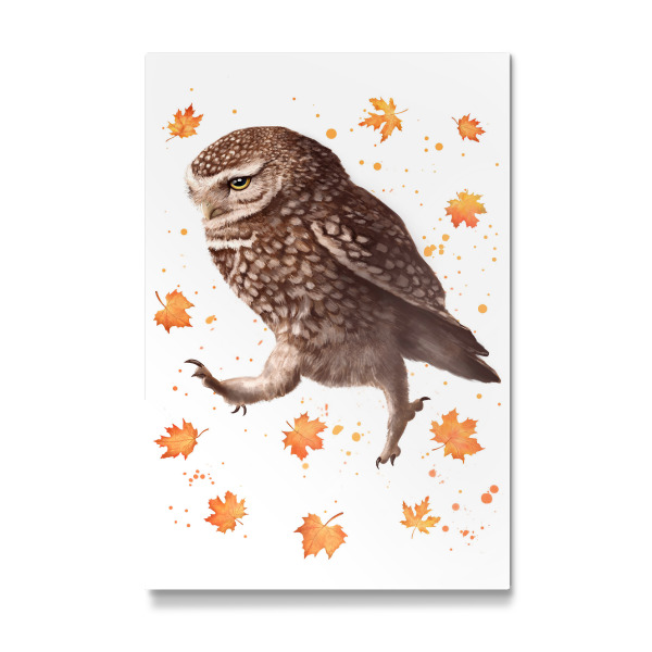 Galerie-Print "Autumn owl" 30x20 cm artboxONE