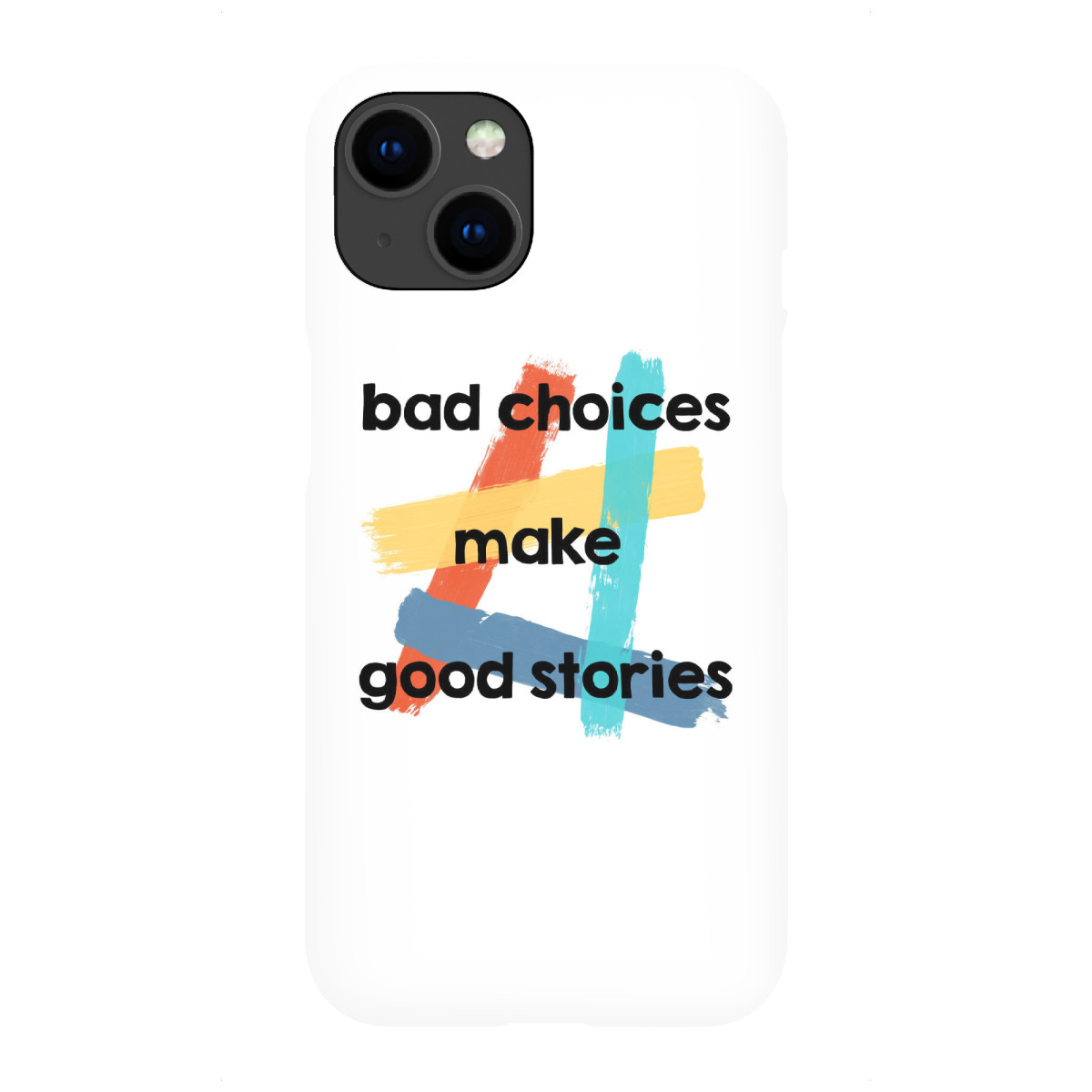 "Bad Choices"für iPhone - Premium-Case Handyhülle artboxONE