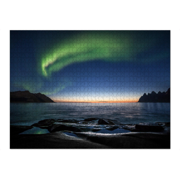 Puzzle Ravensburger "Polarlicht III" artboxONE - Natur,Reise,Reise / Strand und Meer,Reise / Länder
